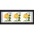 3054 32c Yellow Rose Very Fine MNH PNC 5666/3 P...