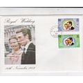 Antigua 1973 Royal Wedding FDC St Johns cancel ...