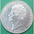 1826 Crown, UK. Challenge Coin, Souvenir. Repli...