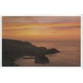 Sunset at Ilfracombe Devon Postcard PT1785