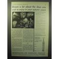 1933 Metropolitan Life Insurance Ad - Dream A Bit