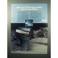 1988 Yamaha 25 Outboard Motor Ad - Keeps Smoke Out