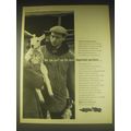 1962 Esso Extra Motor Oil Ad - Jim Clark is the farmer