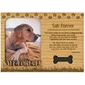 Safe Forever Engraved Wood Picture Frame Magnet
