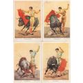 Chamaco Spanish Torero Bullfighter Legend 4x Pa...