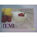 Clear Glass Sauce or Gravy Jug