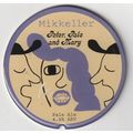 UNUSED GLASS KEG CLIP FRONT - MIKKELLER BREWPUB...