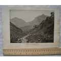 Vintage illustration: View in the Drakensberg R...