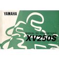 YAMAHA XV250S MANUAL DO PROPRIETARIO MOTOCICLET...
