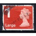 GB 2015 QE2 1st Large Letter Machin used SG U30...