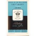 salisbury china company ltd 1953 makers crown p...
