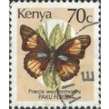 KENYA, BUTTERFLY, Blue-spot Pansy (Precis weste...