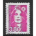 FRANCE 1989 3F.80 MAUVE MARIANNE SG2923 FINE USED