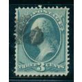 Used 136 3c George Washington Just Clears M00054