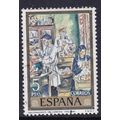SPAIN 1972 STAMP DAY SOLANA 5 pta USED