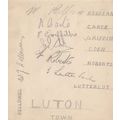 Luton Town Football Club Antique 15x 1930s Hand...