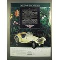 1988 Franklin Mint Precision Models Jaguar SS-100 Ad