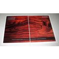 1996 Lexus Car Ad - Scrutinized Wood For Interior