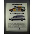 1996 Plymouth Grand Voyager Ad - Research Devel...