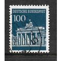 GERMANY 1966 SG 1415a 100pf BLUE BRANDENBURGH G...