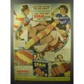 1940 Hormel Spam Ad - Lunch for Captain and the crew?