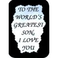 2050 Family Friends Refrigerator Magnet World's...