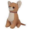 Chihuahua Dog Wearing a Brown Collar Door Stop ...