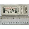 1962 Typhoo package card Do you Know No. 2 Why ...
