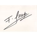 Francisco Araiza Mexican Opera Tenor Hand Signe...