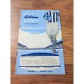 1960/61 West Brom / WBA vs Aston Villa - Divisi...