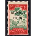 Wallis and Futuna Antelope Postage Due 4c Creme...