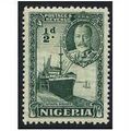 Nigeria KGV 1936 ½d Green Mounted Mint MM SG 34...