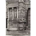 B&W Photo Postcard - Doorway Church of St Troph...