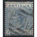 Antigua 1882 SG23 4d Blue Wmk Crown CA Good/Fin...