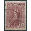 Australia 1938 SG176 5/- Claret ROBES Good/Fine...