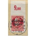 GER (BAVARIA) 1919 15pf KING LUDWIG III' (OVPT)...