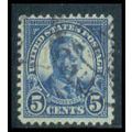 Used 637 5c Theodore Roosevelt Just Clears M09171