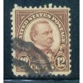 Used 693 12c Grover Cleveland Barely Clears A15974