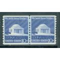 1520 10c Jefferson Memorial Very Fine MNH CLP B...