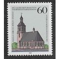 BERLIN - 1989 U/M 60pf 'NIKOLAI CHURCH, SPANDAU...