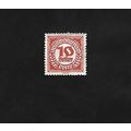 AUSTRIA STAMP - 10 HELLER. #AUS/EU/18