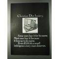 1980 Christian Dior Hosiery Ad - Some Men Buy F...