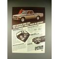 1980 Datsun King Cab Truck Ad - Roomiest in His...