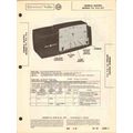GENERAL ELECTRIC model 91x AM radio clock Sams ...