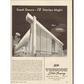 TRUSCON STEEL COMPANY 1943 hanger doors 12 stor...