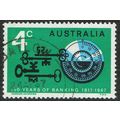 Australia 1967 150th Anniv Banking 4c Black Lig...