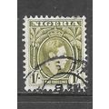 NIGERIA 1938 KG6 SG56 1/- USED 56 SG