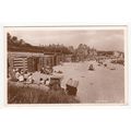 The Sands Elie Postcard RP Fife J B White 1128