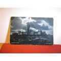 AT NIGHT, GLASGOW UNIVERSITY used antique postc...