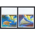 Mexico Whales Turtles Mexican Fauna 2v with Top...